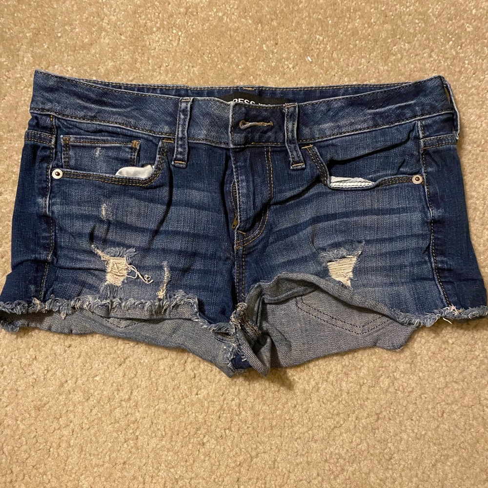 Express, Women’s jean shorts, size 4